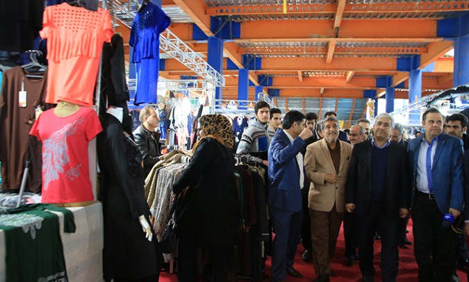 رئیس سازمان صنعت، معدن و تجارت استان تهران از نمایشگاه کالای بهاره شهریار بازدید کرد