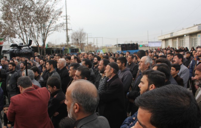 تجمع بزرگ عزاداران فاطمی شهر امیریه با حضور امام جمعه محترم شهریار