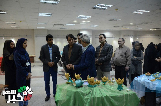 افتتاحیه نمایشگاه هفت سین در فرهنگسرای الغدیر امیریه