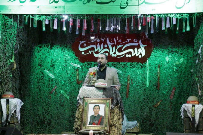 اولین سالگرد شهادت شهید مدافع حرم مجتبی یداللهی منفرد در امامزاده اسماعیل (ع) شهریار