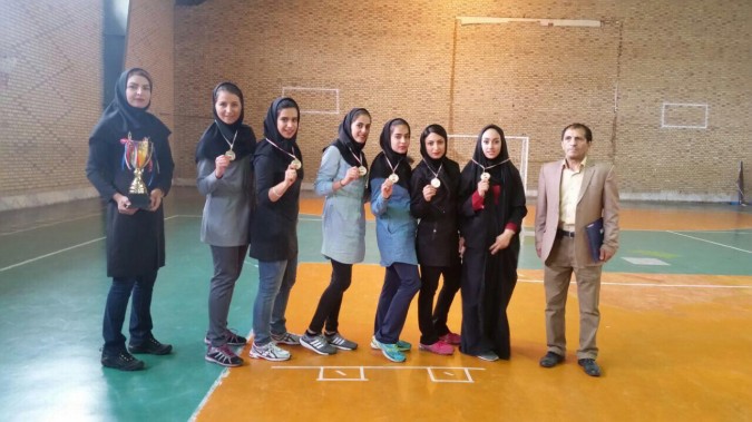 کسب مقام نخست دانشگاه آزاد سما واحد اندیشه در مسابقات آمادگی جسمانی دانشجویان دختر سما استان تهران