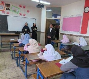 آزمون ورودی مدارس استعداد های درخشان در شهریار برگزار شد