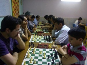 مسابقات هفتگی هئیت شطرنج شهریار برگزار شد