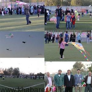 جشنواره بادبادک‌ها به مناسبت هفته تربیت بدنی و ورزش در شهریار برگزار شد