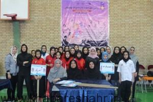 نایب قهرمانی شهریار در مسابقات کونگ فو بانوان المپیاد نوجوانان استان تهران