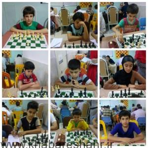 نفرات برتر رده سنی زیر10 و 14 سال شطرنج به مناسبت روز دانش آموز در شهریار