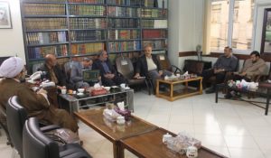 جلسه هیئت امناء مسجد جامع شهریار با امام جمعه محترم