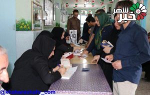 گزارش تصویری از شعبات اخذ رای انتخابات ریاست جمهوری و  شورای شهر در سطح شهر شهریار