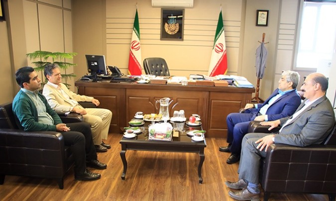 نشست مشترک فرماندار شهرستان شهریار با رئیس دانشگاه پیام نور استان تهران