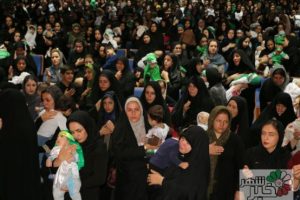 برگزاری همایش بزرگ شیرخوارگان حسینی درشهر وحیدیه