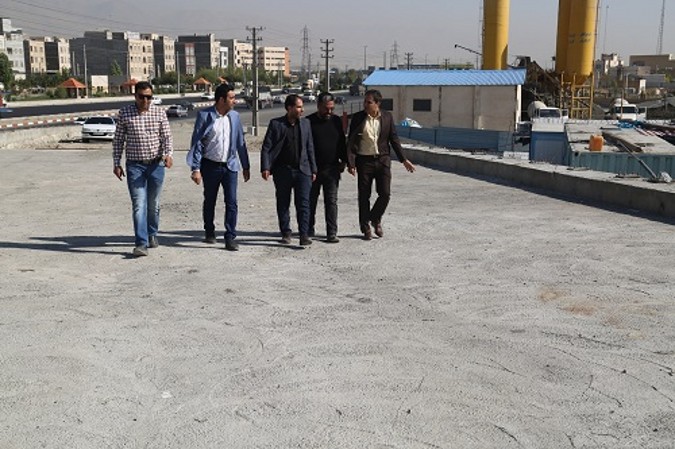 بازدید شهردار شهریار از پروژه تقاطع غیر همسطح شهید صیاد شیرازی