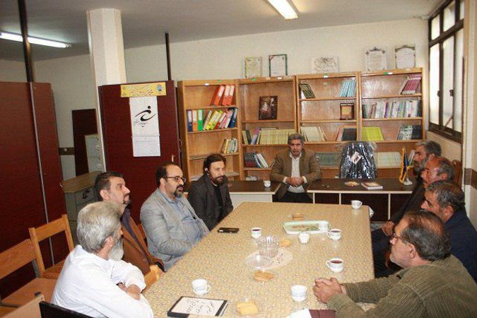 دیدار و گفتگو با اعضای انجمن هنرهای آئینی «تعزیه» شهرستان شهریار
