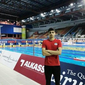 رکورد شکنی دانش آموز شهریاری در رقابتهای کاپ جهانی شنا