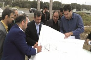 بازدید فرماندار شهرستان قدس از پروژه هدایت فاضلاب منطقه 21 تهران