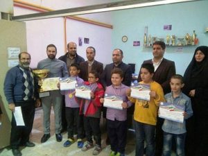 تجلیل از نفرات برتر مسابقات دانش آموزی شطرنج شهرستانهای تهران