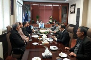 جلسه مشترک شهردار شهریار با مجتبی جباری بازیکن سابق تیم ملی