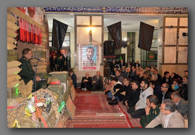 مراسم چهارمین یادواره شهدای مسجدالمهدی در شهریار برگزار شد