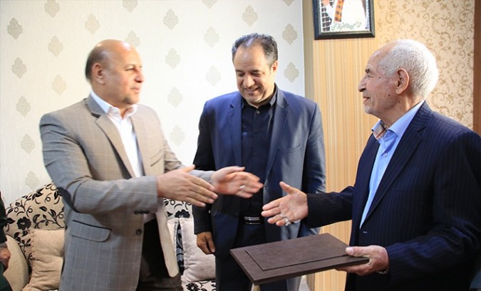 دیدار با خانواده شهیدان محمد حسین زلفی و اسماعیل احمدی