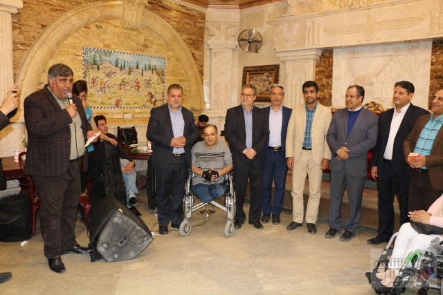 مراسم جشن پایان سال جامعه معلولین شهریار برگزار شد