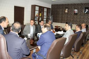 دیدار اعضای شورای اسلامی شهر قدس با فرماندار جدید