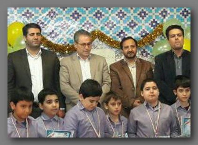 جشن تقدیر از دانش آموزان برتر شاهد حضرت علی اصغر (ع) شهریار