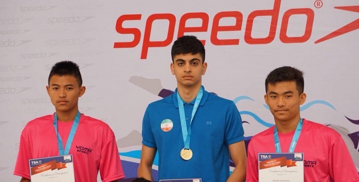 کسب مدال طلای مسابقات شنا ورودی المپیک توسط دانش آموز شهریاری