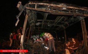 تصادف تانکر نفتکش با اتوبوس مسافربری “هیچ‌گونه” ارتباطی به سپاه ندارد