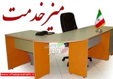 اعلام شماره تماس ” میز خدمت ” در فرمانداری های استان تهران