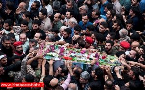 تشییع پیکر مطهر ۱۳۵ شهید گمنام در تهران آغاز شد
