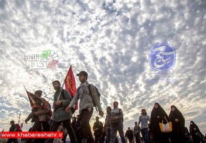 برگزاری راهپیمایی نمادین اربعین حسینی از شاهد شهر تا شهر شهریار