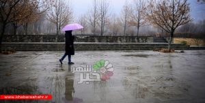 باد و باران در تهران/هشدار یخ‌زدگی جاده‌‌ها در نقاط سردسیر