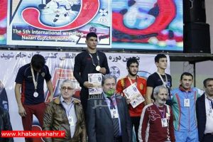 کسب مدال برنز توسط امیر محمد نصیری آزاد کار شهرداری شهریار در مسابقات بین المللی کشتی آزاد جام شهید نظری