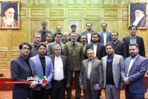 دیدار نمایندگان شورای عالی استان‌ها با فرمانده کل ارتش
