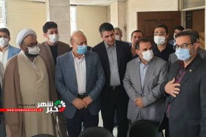 افتتاح پروژه بانک ملی در باغستان -شهرستان شهریار
