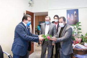 دیدار بخشدار مرکزی شهریار با رئیس اداره ثبت احوال شهریار