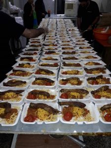 اطعام حسینی در چهارشنبه های امام رضایی