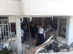 انفجار در زیر زمین یک واحد مسکونی در شهریار