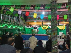 محفل معنوی هیئت خدام الرضا(ع) در منطقه 14 تهران برگزار شد