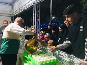 برپایی جشن بزرگ عید بندگی در بوستان هفت‌چنار منطقه ۱۰ تهران