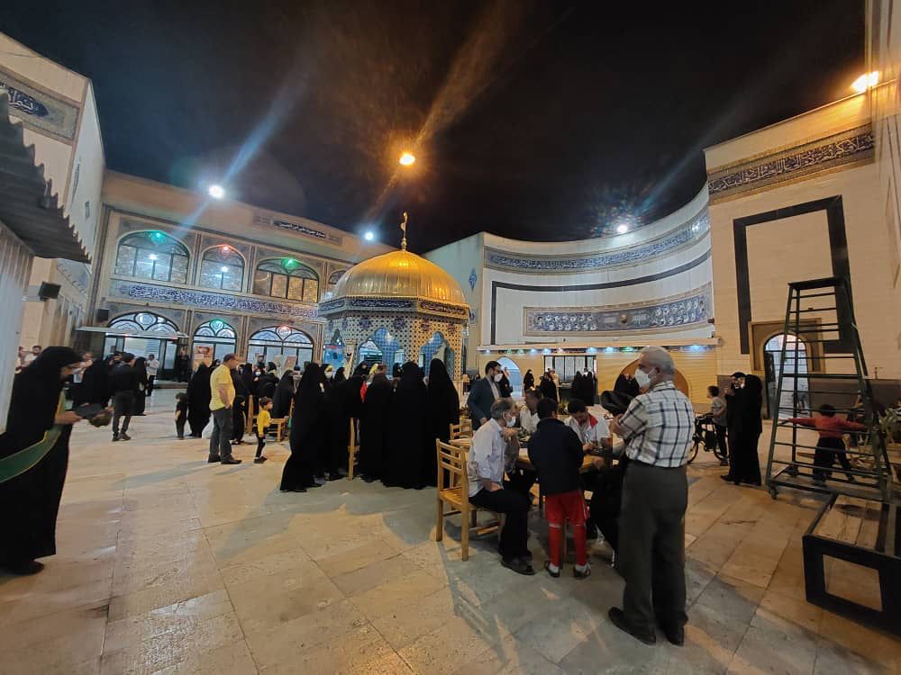 محفل معنوی هیأت خدام الرضا(ع) در منطقه ۱۴ تهران برگزار شد