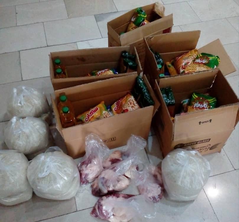 توزیع ۶۰۰ پرس غذا و ۲۰ بسته ارزاق در منطقه ۱۵ تهران