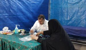 ارایه خدمات پزشکی به ۷۵۰ نفر در اردوی جهادی شهرقدس