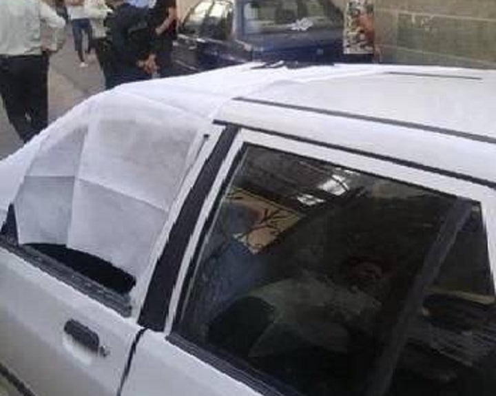 اولین تصاویر لحظه ترور سردار صیاد خدایی در تهران | تصاویر تلخ از پیکر خونین مدافع حرم