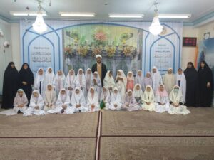 جشن تکلیف دختران به همت خادمیاران رضوی منطقه ۱۸ تهران