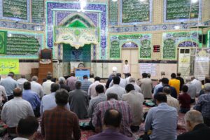 جشن دهه کرامت در مسجد امام محمدتقی(ع) منطقه ۱۴ تهران