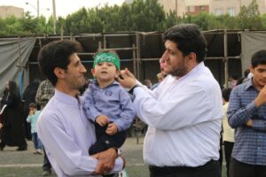 اجتماع بزرگ امام رضایی ها در منطقه ۱۴ تهران