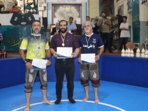 برگزاری مسابقه پهلوانی و زور خانه ای ورزش کارگری شهرستان شهریار