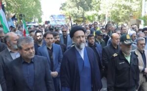 حماسه حضور مردم روزه دار غرب استان تهران در راهپیمایی روز قدس 1402