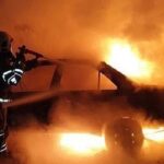 آتش سوزی خودرو