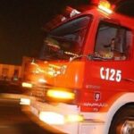 آتش سوزی لوازم یدکی